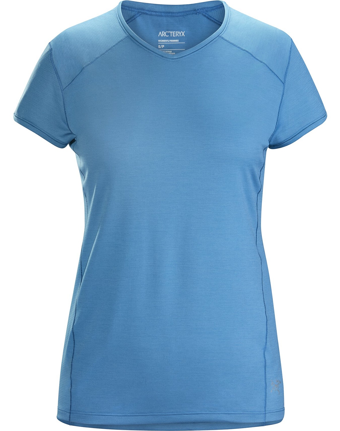 T-shirt Arc'teryx Kapta Donna Blu Chiaro - IT-46136975
